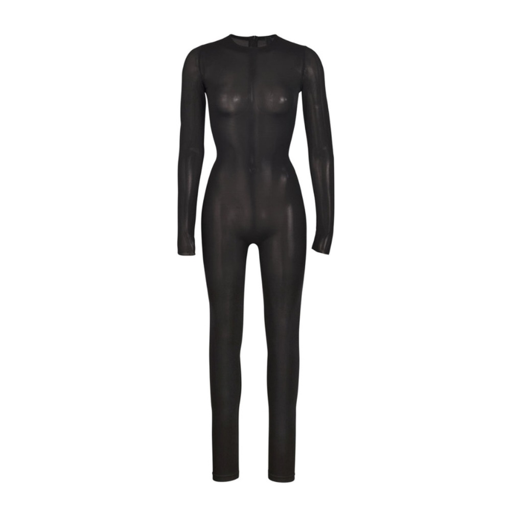 SKIMS sheer sculpt jumpsuit
